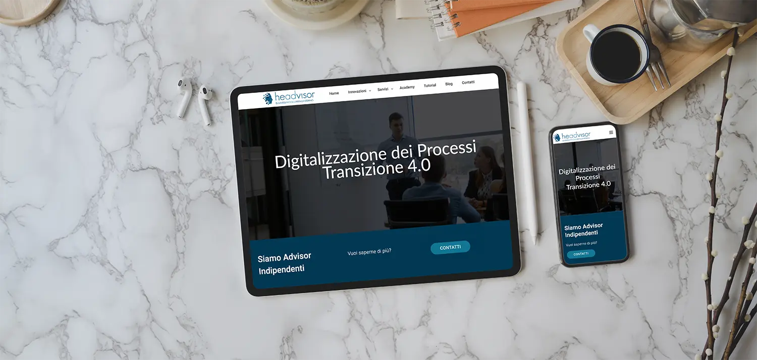 Creazione siti web Brescia: esempio di siti web creato responsive